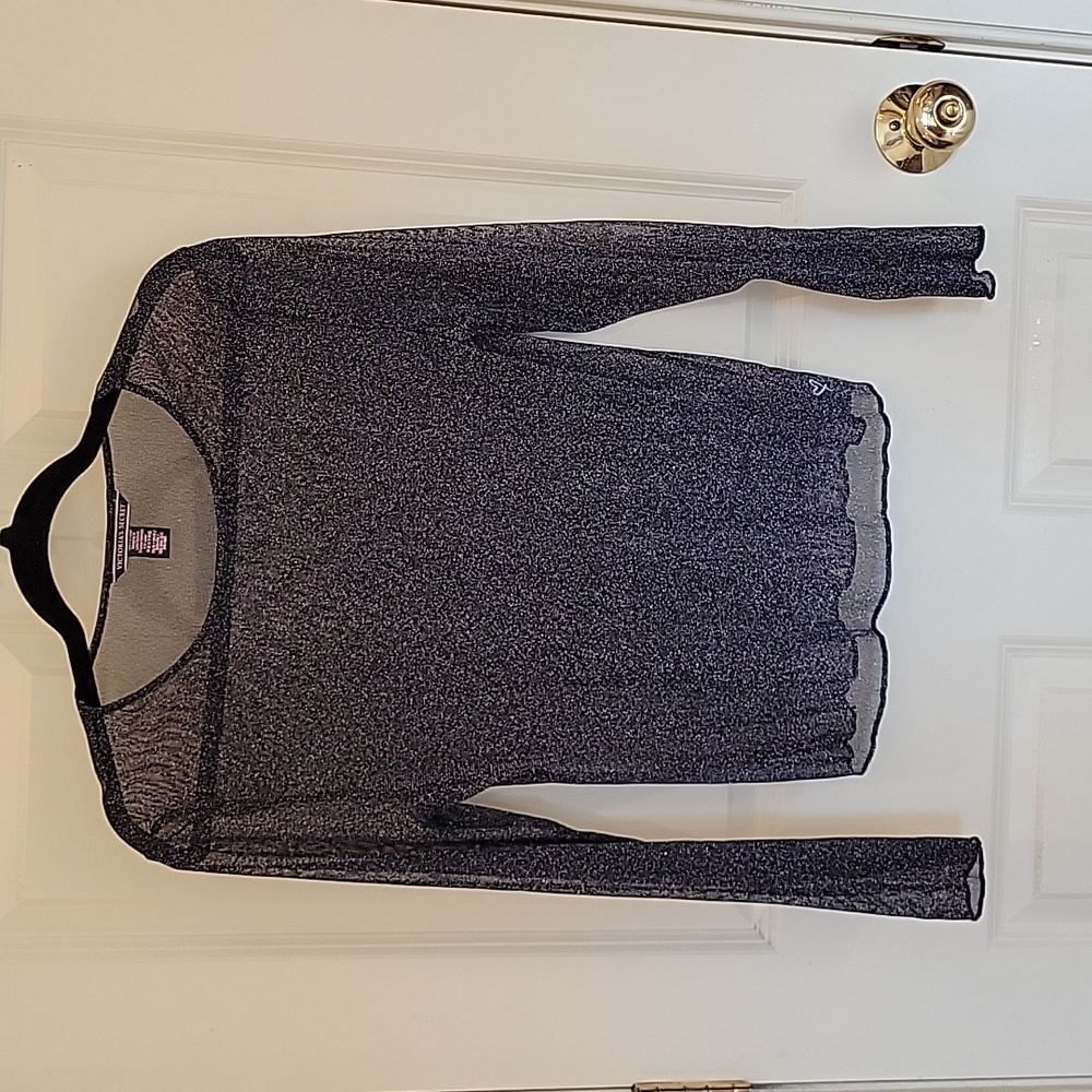 Victoria's Secret Sheer Sparkle Shirt